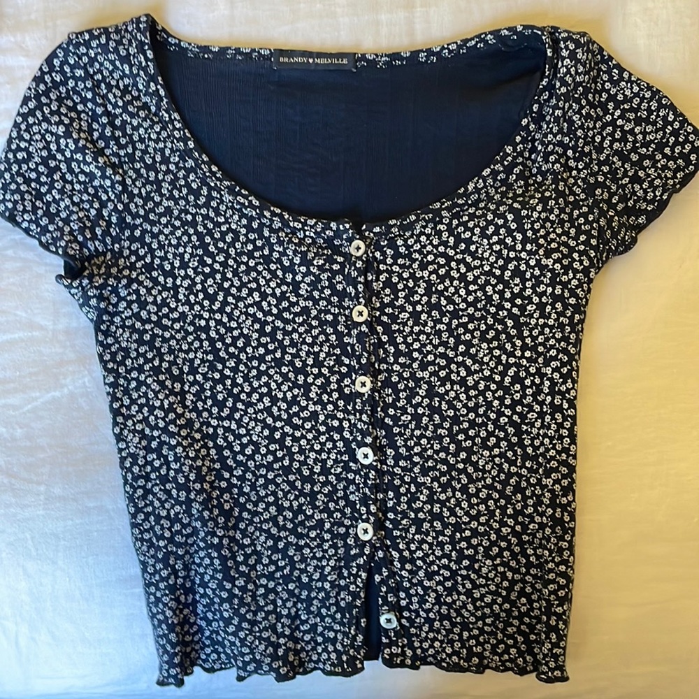 Dark blue, Brandy Melville top